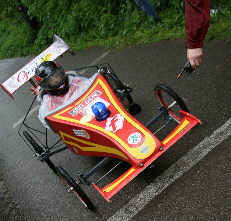 Zeitfahren – Kategorie: Familienkiste: 3. Platz Spanferkelexpress Gent